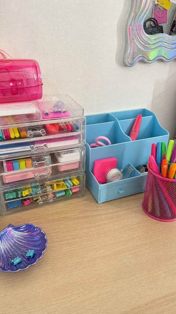 Colorful Storage Solutions and Organizers