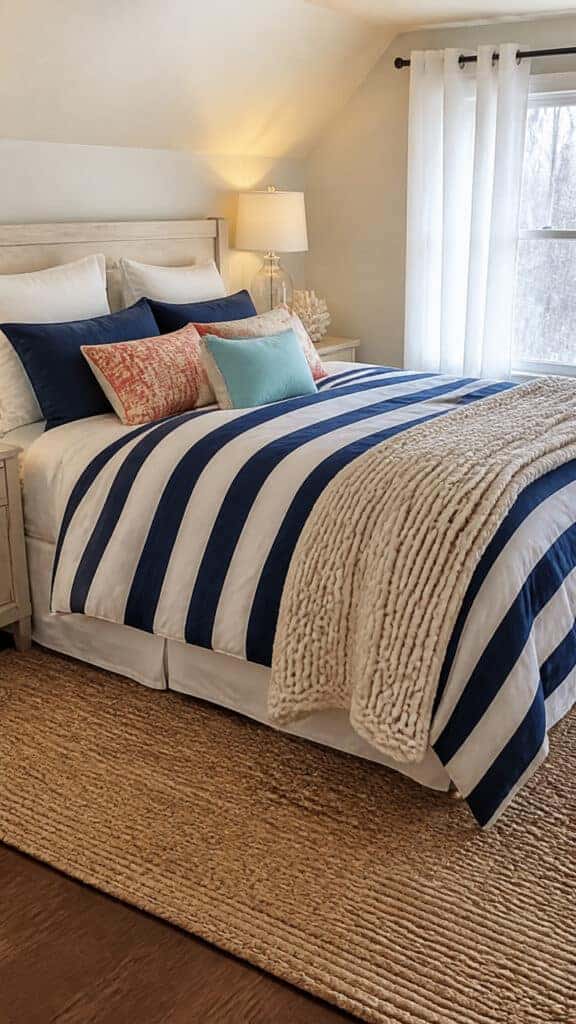 Nautical Bedding and Textiles