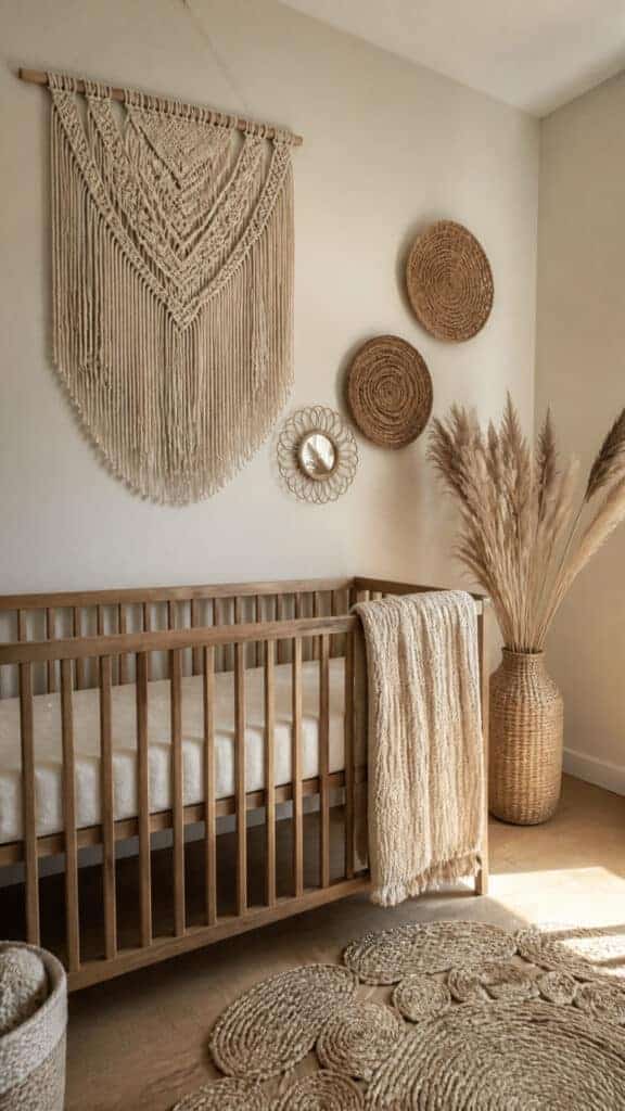 Add Macrame and Woven Wall Art