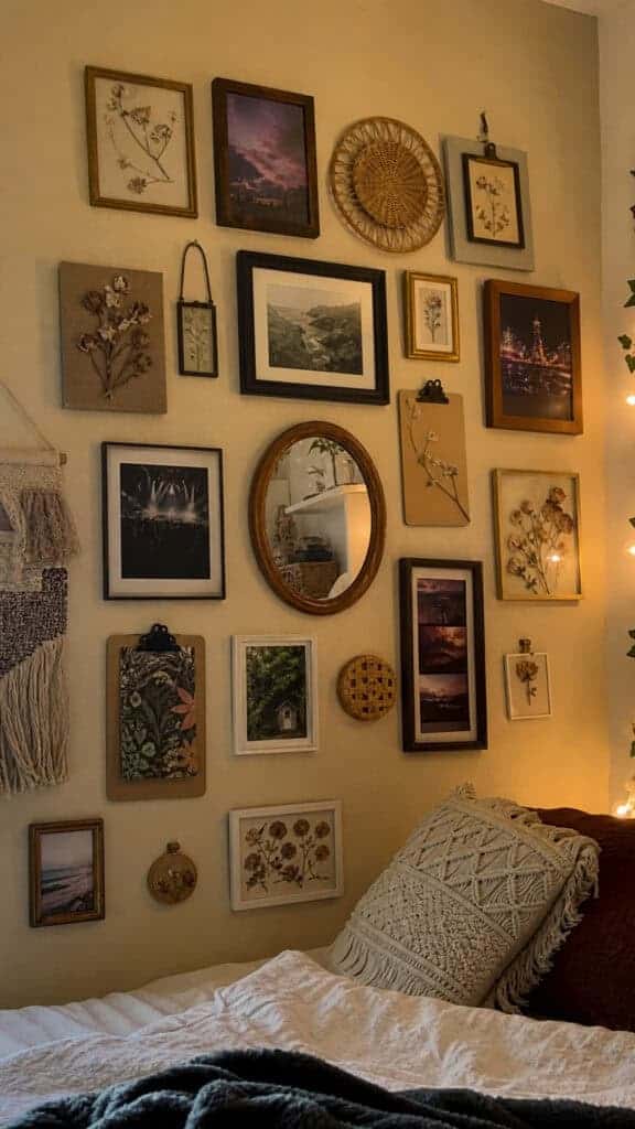 Gallery Wall with Personal Touches