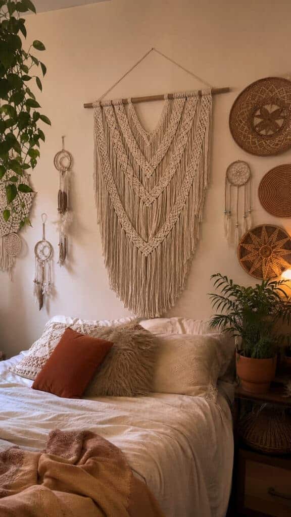 Macramé Wall Hangings and Woven Art