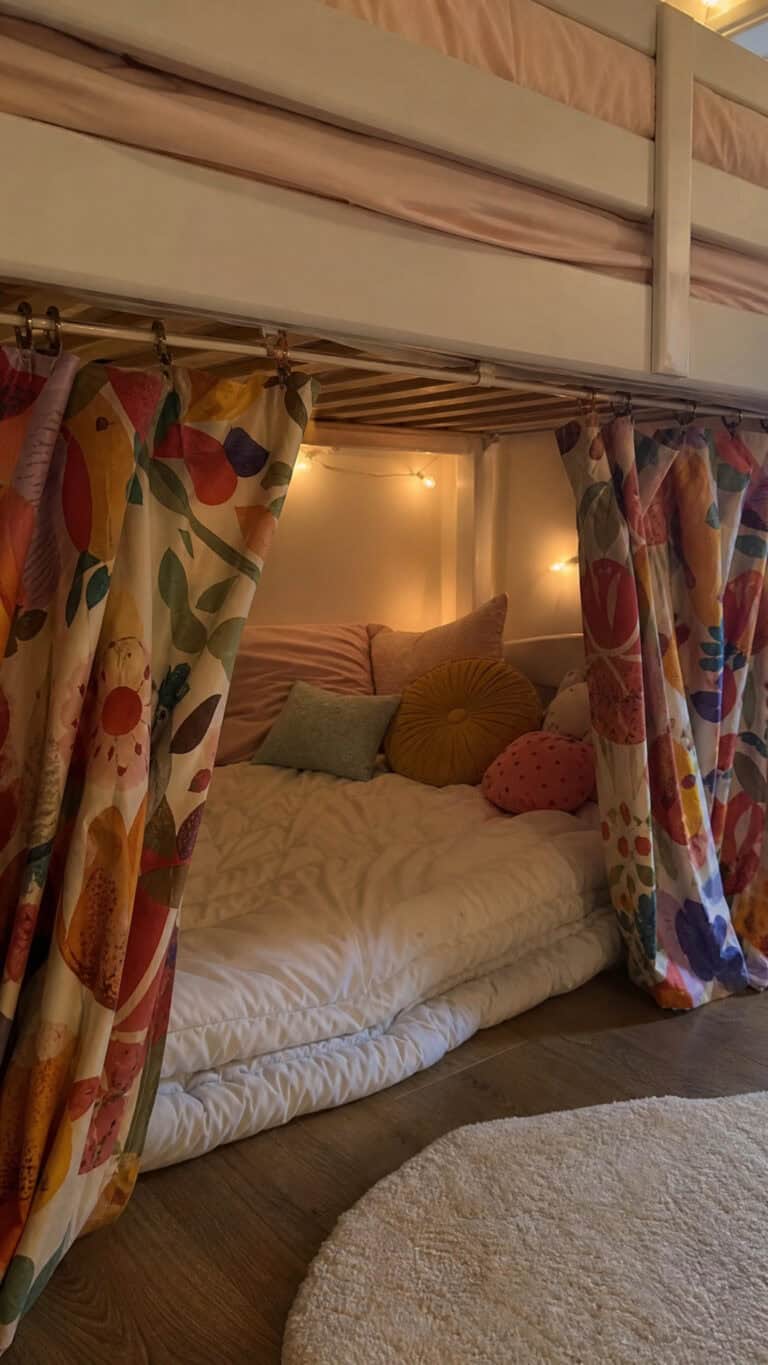 Create a Cozy Cave with Curtains