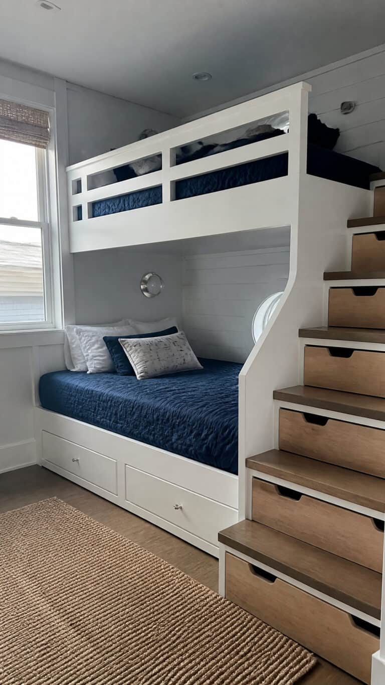 Classic Staircase Drawers for Maximum Organization