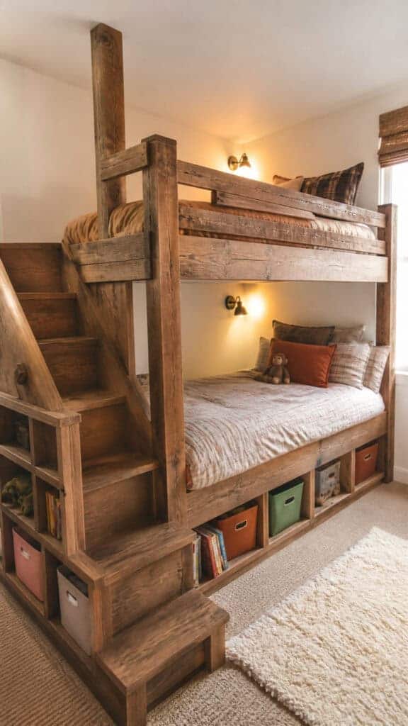 Under-Stair Cubby Storage System