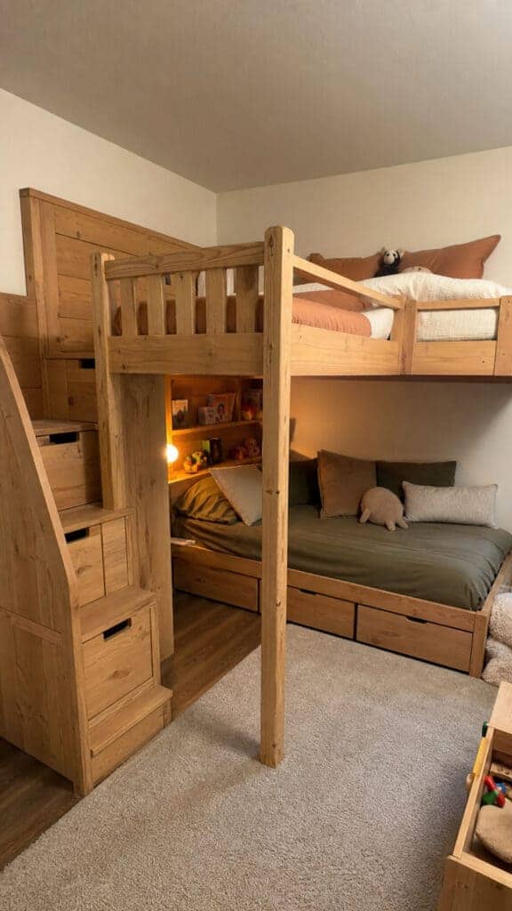 Corner Bunk Beds That Maximize Awkward Spaces
