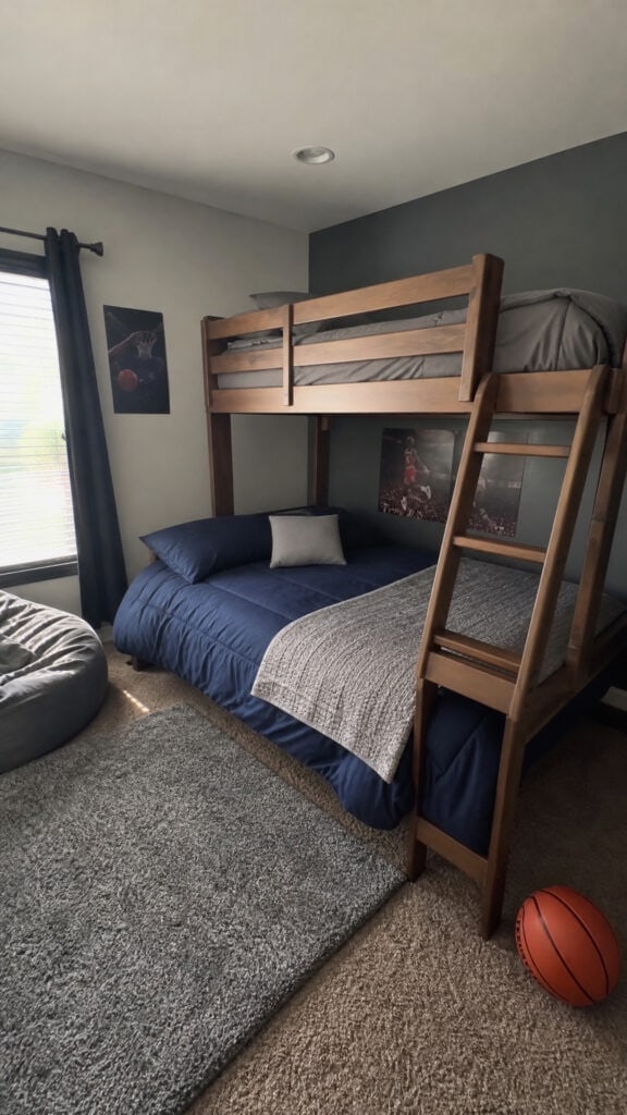 Twin Over Full Bunks for Growing Boys