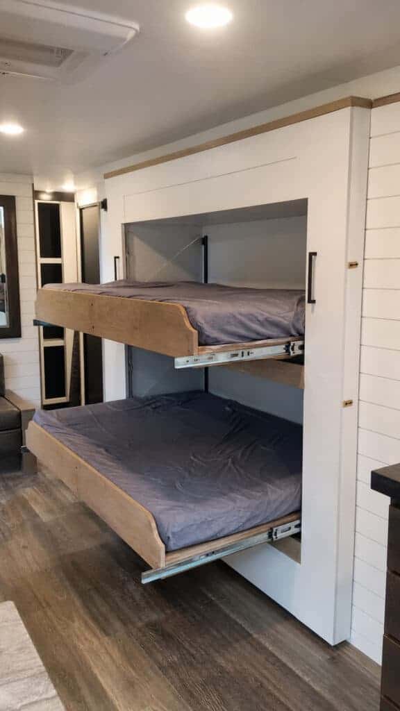 Slide-Out Bunk Bed System