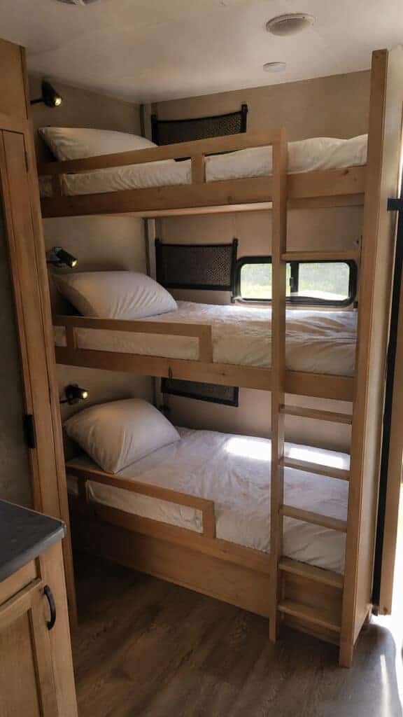 Triple Stacked Bunk Beds
