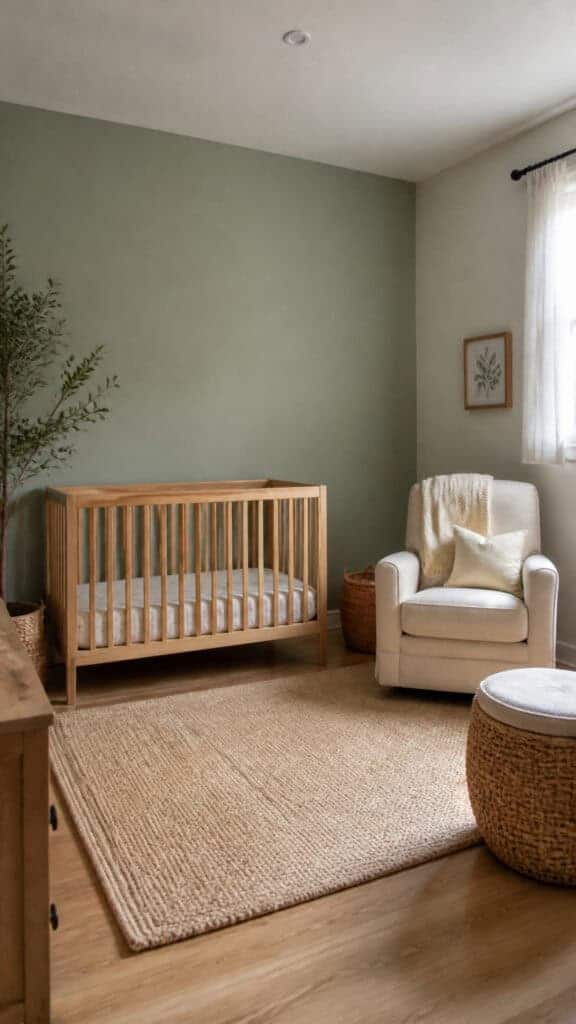 Soft Sage and Cream: Nature-Inspired Tranquility