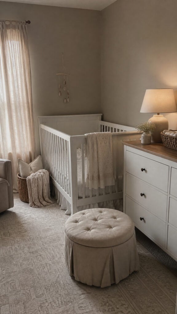 Warm Taupe and White: Timeless Sophistication
