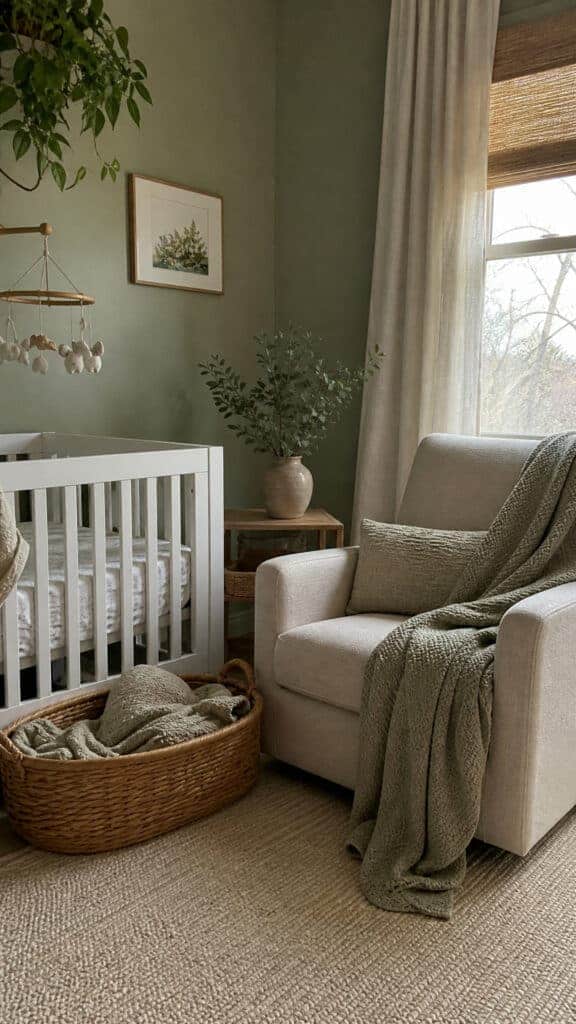 Soft Sage and Muted Green Tones
