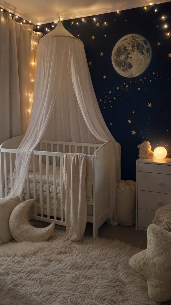 Celestial Stars and Moons