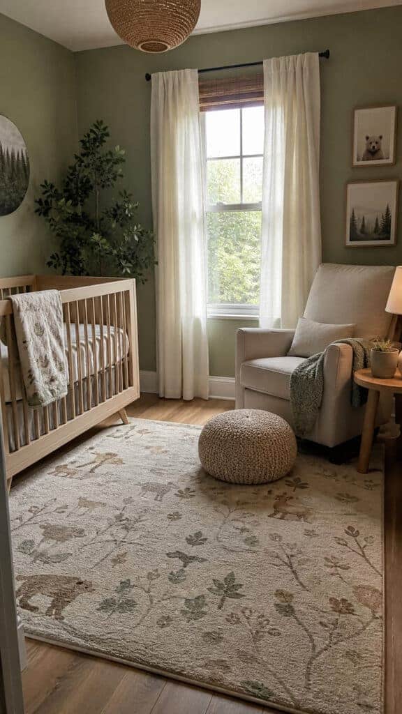 Choosing the Perfect Color Palette for Your Woodland Nursery
