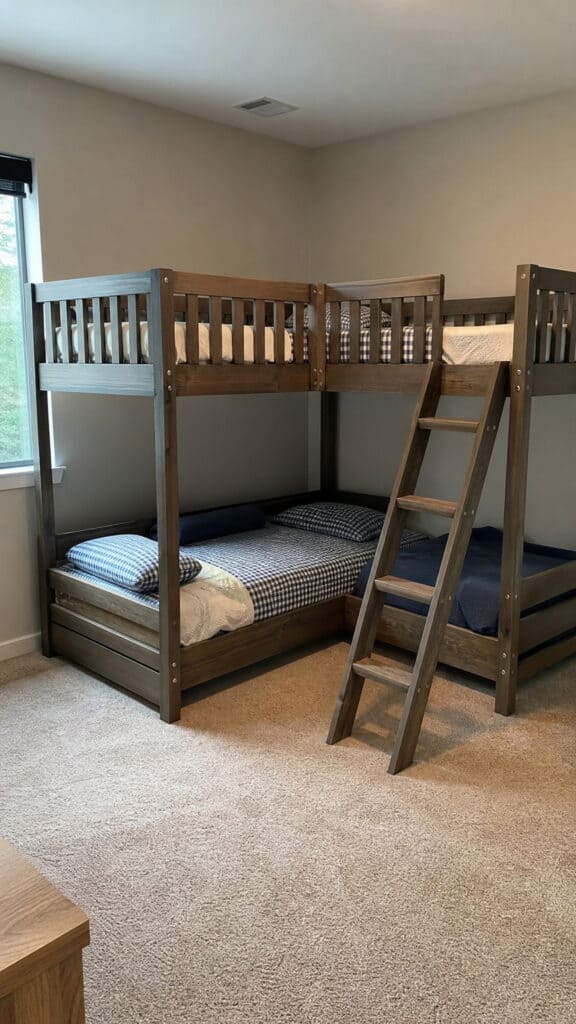 Safety Features to Look for in L Shaped Bunk Beds