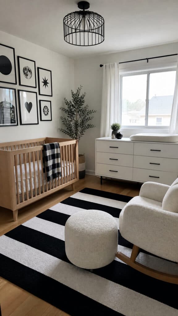 Design with Black and White Contrast