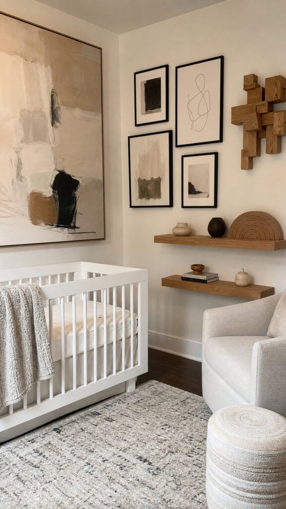 Use Abstract Art and Modern Wall Decor