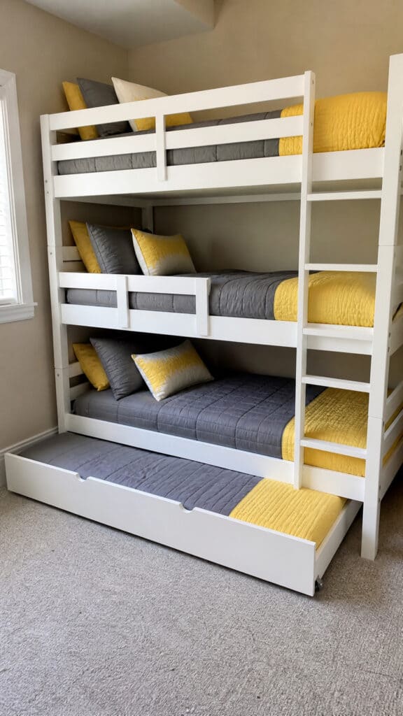 Triple Bunk with Trundle Option