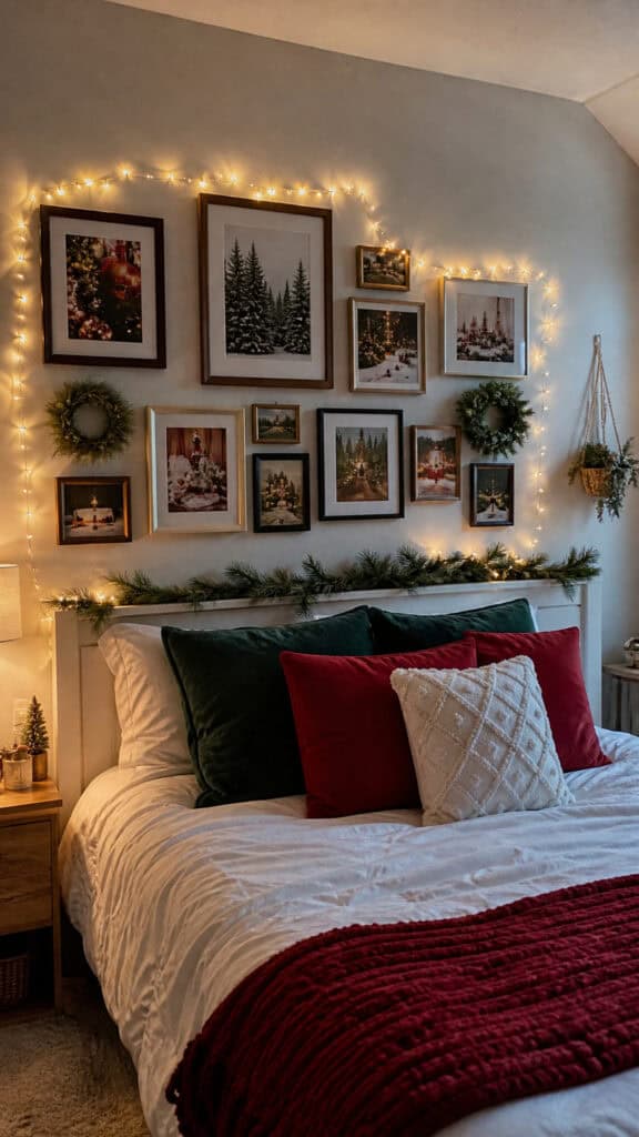 Gallery Wall with a Holiday Twist