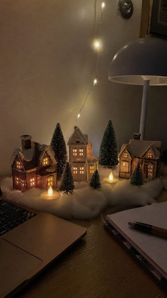 Desktop Holiday Village or Display