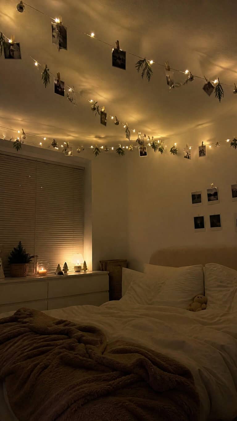Fairy Light Photo Canopy