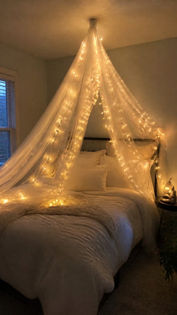 Canopy Dreams Above the Bed