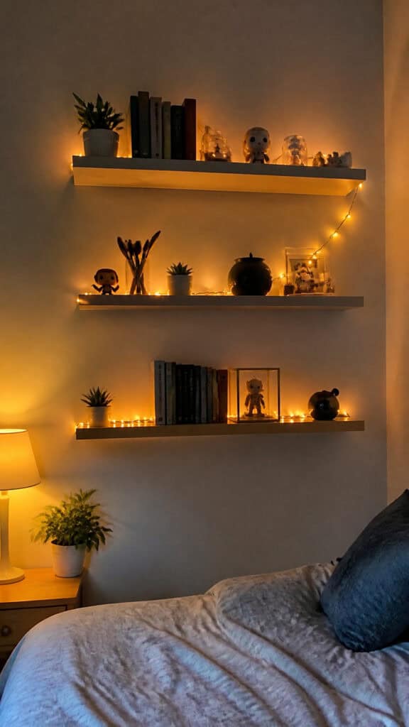 Floating Shelf Illumination