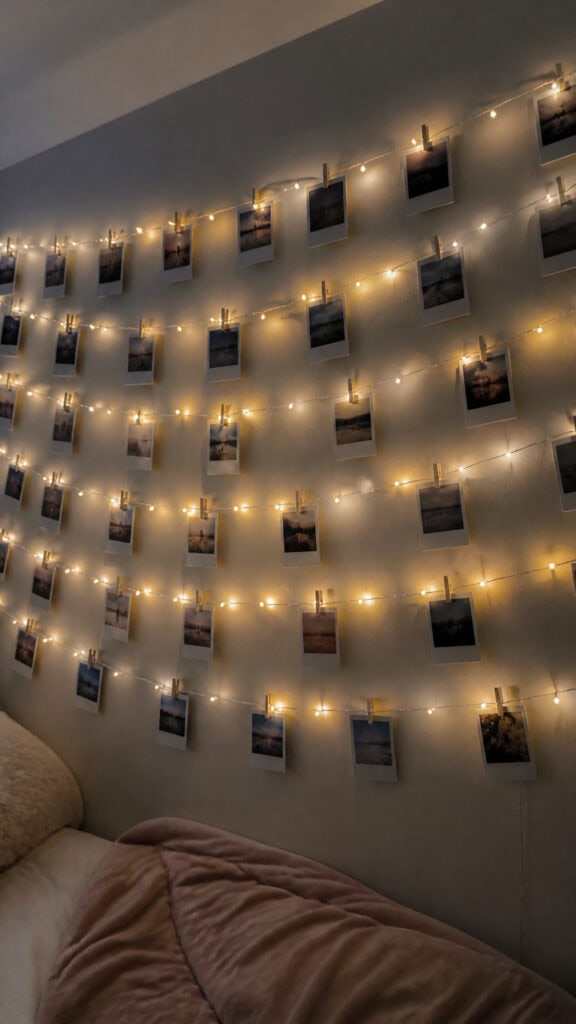 Photo Wall Display That Actually Glows