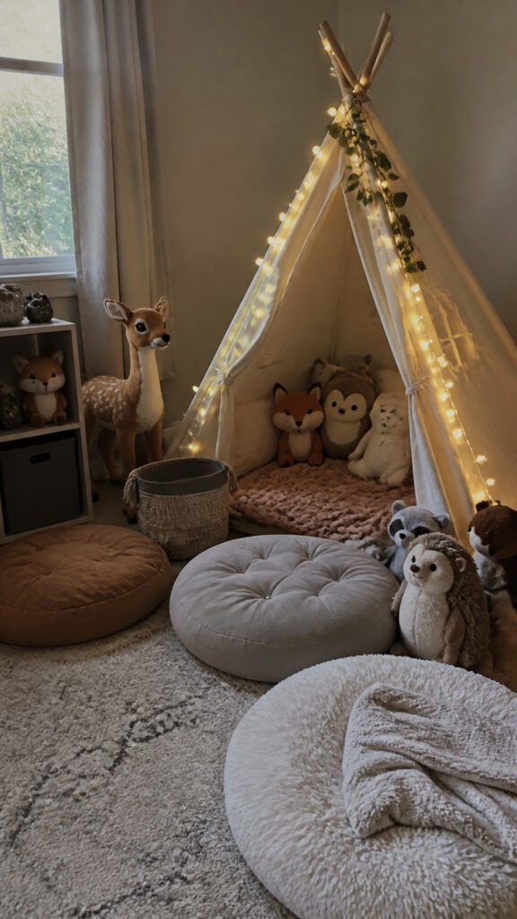 Create a Cozy Corner with Stuffed Animals and Soft Toys