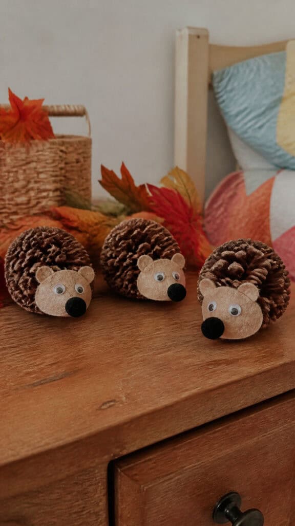 Pinecone Hedgehogs
