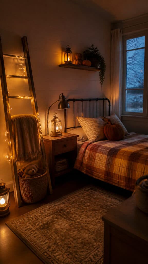 Cozy Lighting for Autumn Ambiance