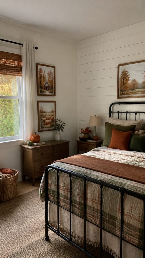 Fall Color Palette and Wall Treatments