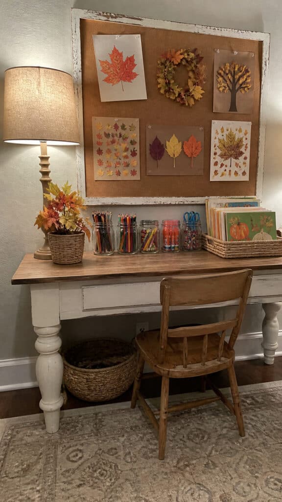 Set Up a Fall Activity Station