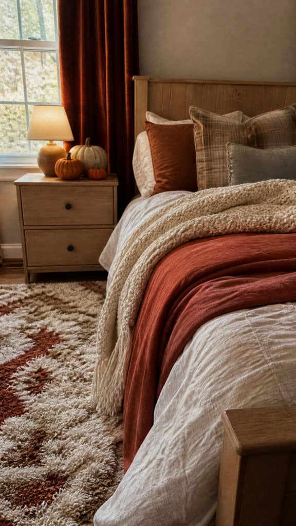Add Cozy Textiles and Layers