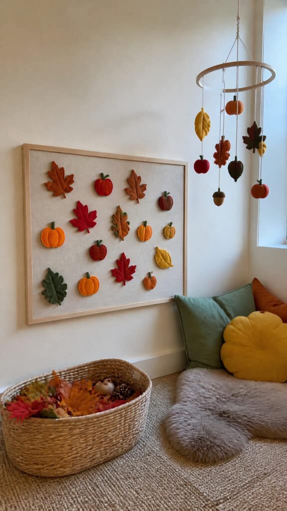 Interactive Fall Decorations Kids Can Touch