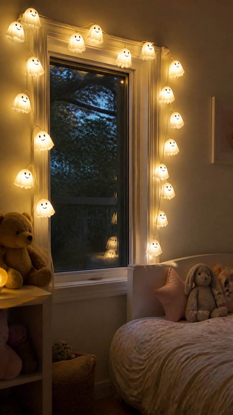 Friendly Ghost String Lights