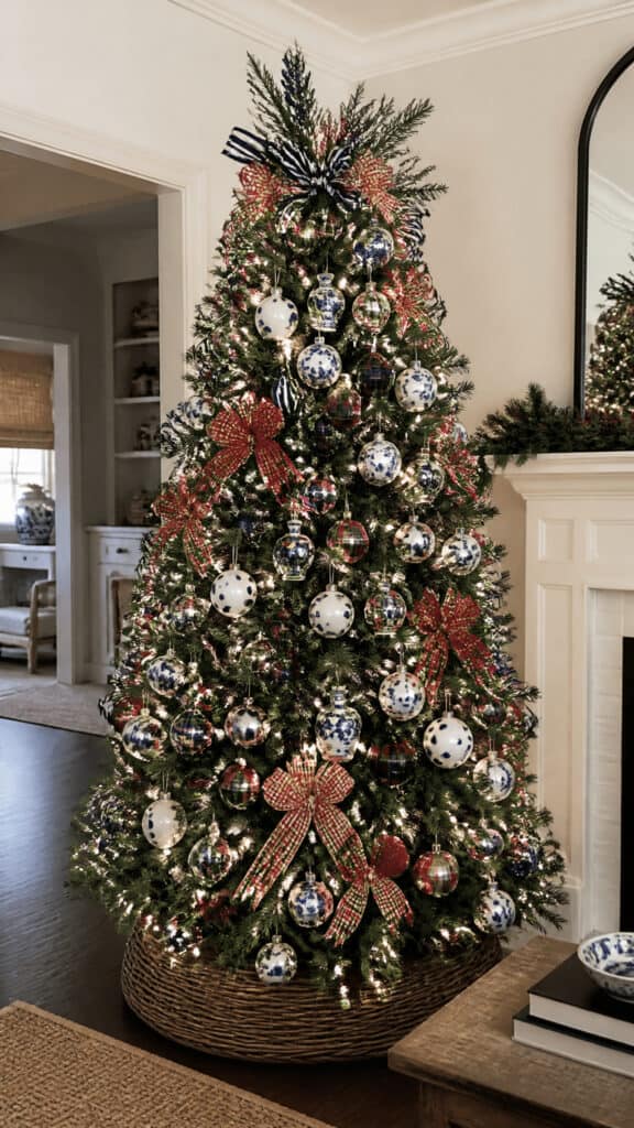 Preppy Patterns That Make Your Christmas Decor Pop