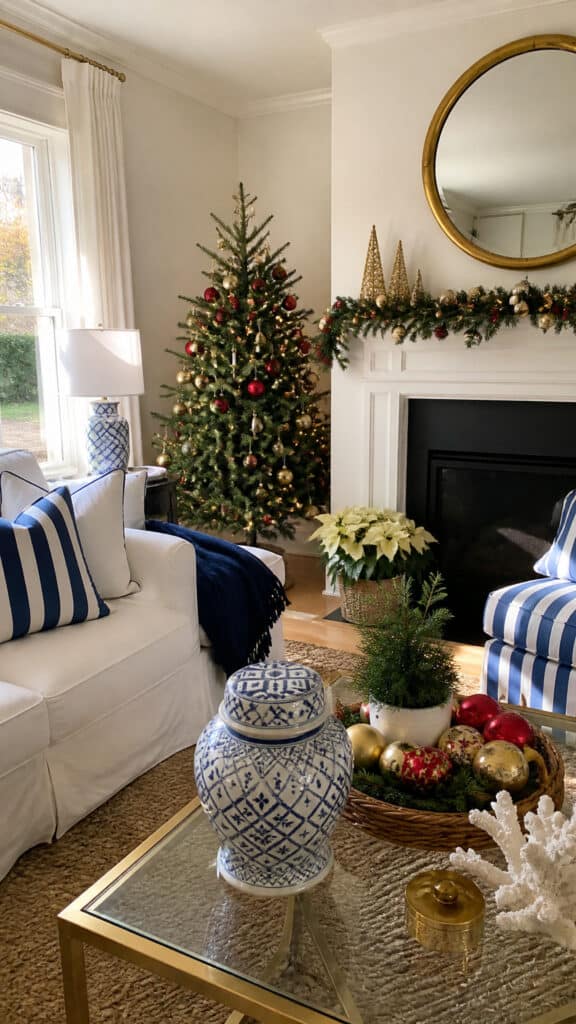 The Perfect Preppy Color Palette for Coastal Christmas