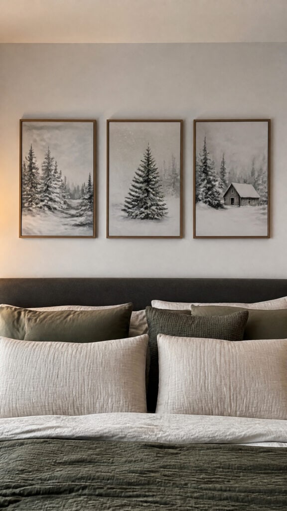 Festive Artwork or Prints in Existing Frames