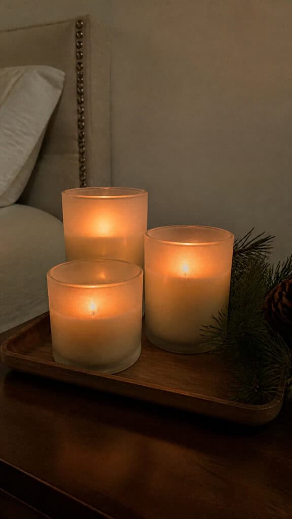 Scented Candles in Holiday Fragrances