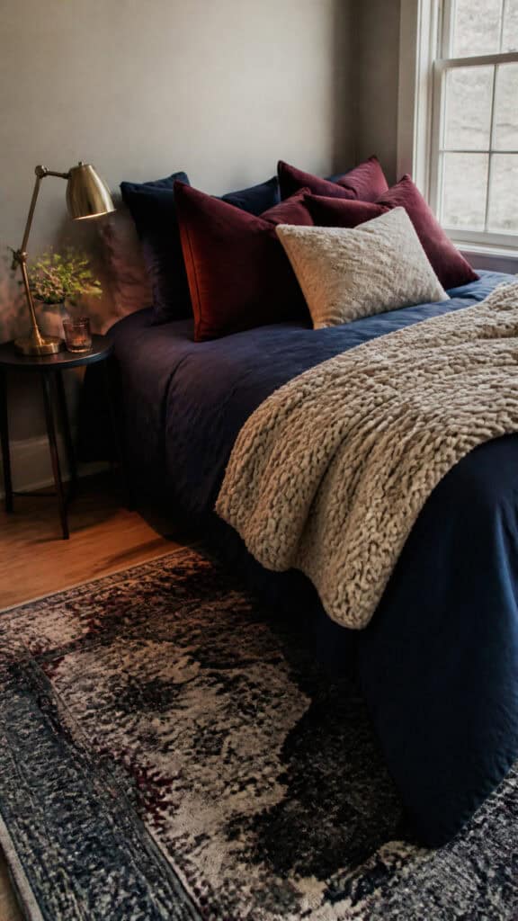 Cozy Textiles in Seasonal Colors