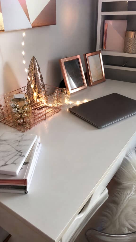 Metallic Accents and Subtle Sparkle